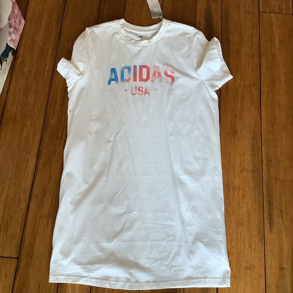 NWT ❤ Adidas Women’s Multisport T-shirt‎ Dress 🏃‍♀️⛹️‍♀️🤸‍♀️